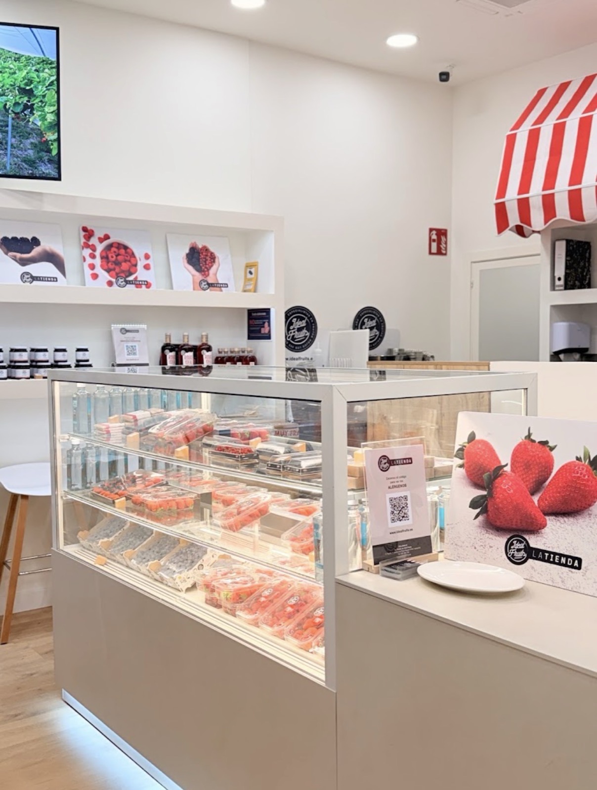 Interior de La Tienda